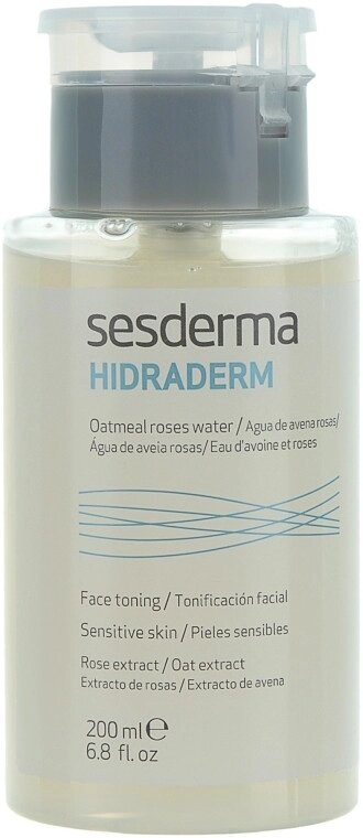 Сесдерма Hidraderm Тонік для чутливої шкіри SesDerma Hidraderm Oatmeal & Roses Water, 200 мл від компанії Лікувальна, доглядова та професійна косметика - фото 1