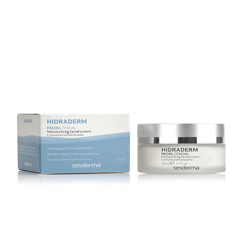 Сесдерма Hidraderm Зволожувальний крем для обличчя SesDerma Hidraderm Moisturizing Facial Cream, 50 мл від компанії Лікувальна, доглядова та професійна косметика - фото 1