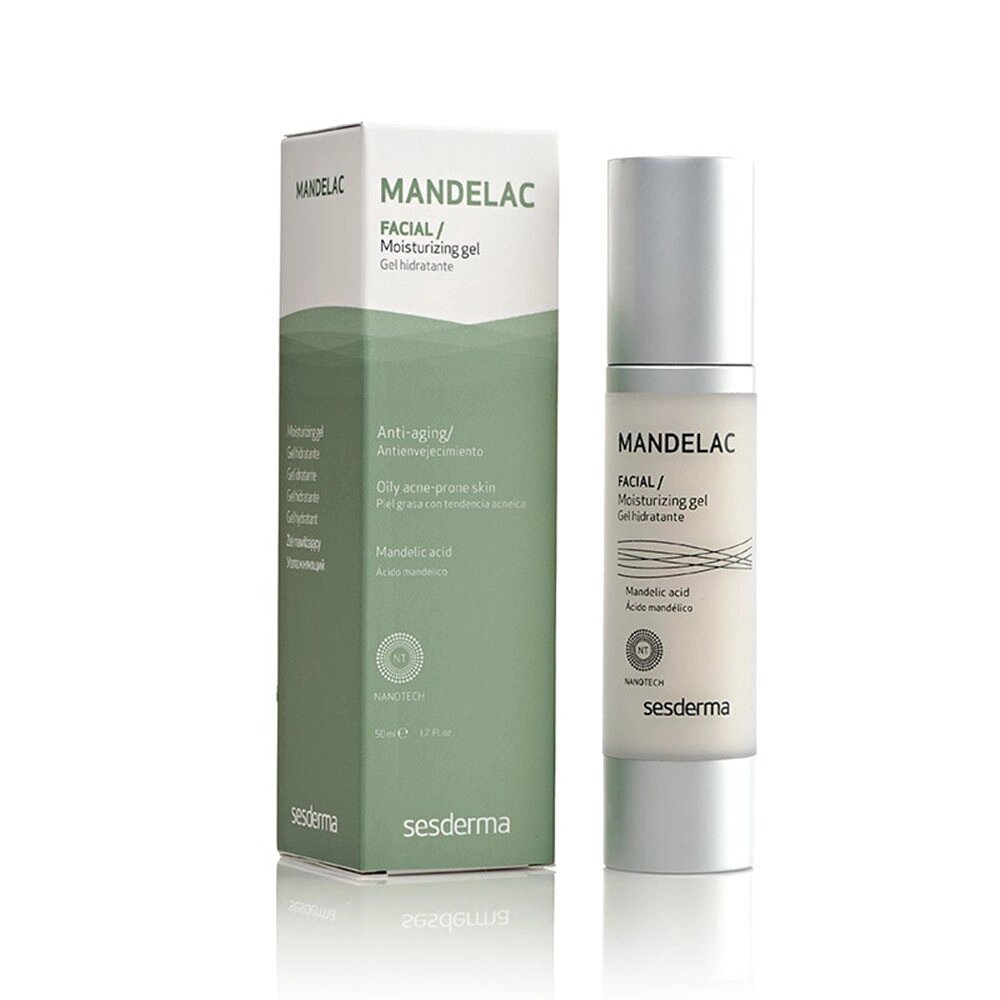 Сесдерма Mandelac Гель зволожуючий Sesderma Mandelac Moisturizing Gel, 50 мл від компанії Лікувальна, доглядова та професійна косметика - фото 1