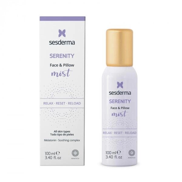 Сесдерма Serenity Нічний спрей-міст для обличчя та подушки SesDerma Serenity Face Pillow Mist, 100мл від компанії Лікувальна, доглядова та професійна косметика - фото 1