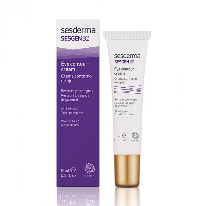 Сесдерма Sesgen 32 Крем-контур навколо очей SesDerma Sesgen 32 Eye Contour cream, 15 мл від компанії Лікувальна, доглядова та професійна косметика - фото 1