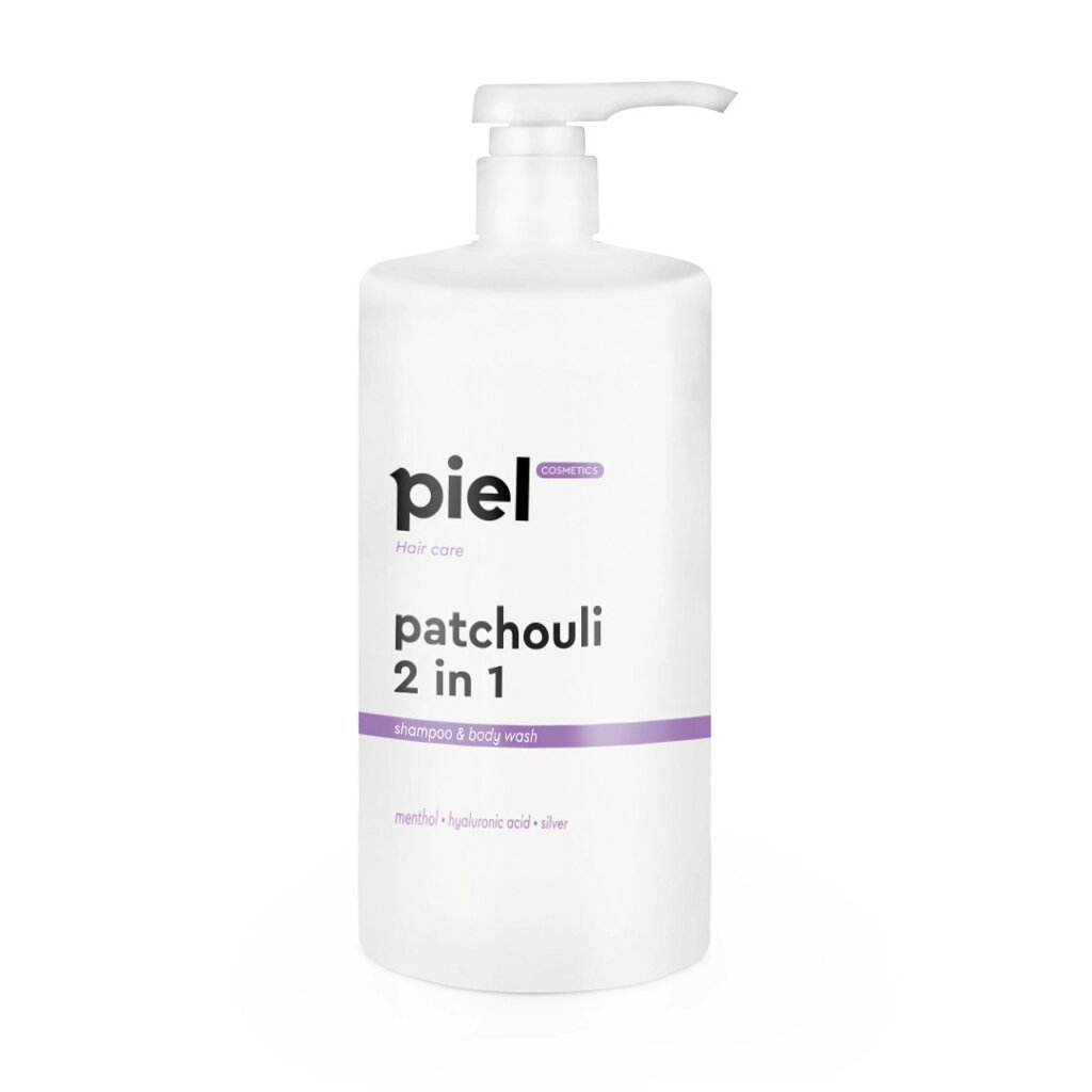 Шампунь-гель для душу з пачулі Piel Patchouli Shampoo-Body Wash 2in1 1000 мл від компанії Лікувальна, доглядова та професійна косметика - фото 1