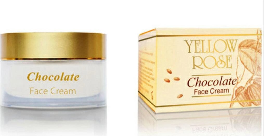 Шоколадний крем Chocolate face cream Yellow rose 50 мл від компанії Лікувальна, доглядова та професійна косметика - фото 1