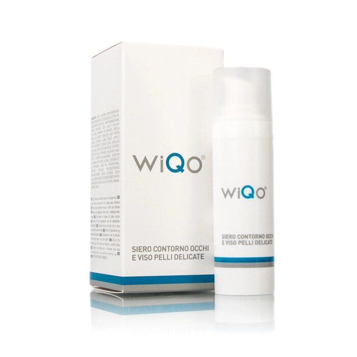 Сироватка для Контуру очей та обличя WiQo Eye Contour and Facial Serum for Delicate Skin 30 мл від компанії Лікувальна, доглядова та професійна косметика - фото 1