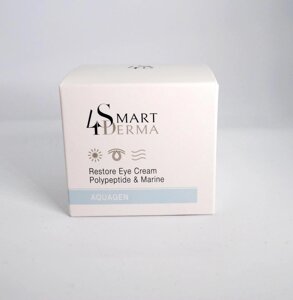 Smart4Derma Aquagen Restore Eye Cream Зволожувальний дренажний крем проти темних кругів і набряків, 30 мл
