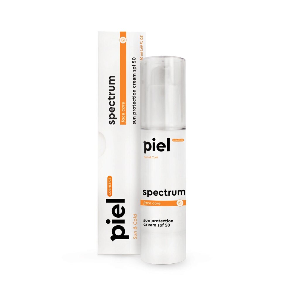 Сонцезахисний крем для обличчя Piel Spectrum Cream SPF 50 50 мл від компанії Лікувальна, доглядова та професійна косметика - фото 1