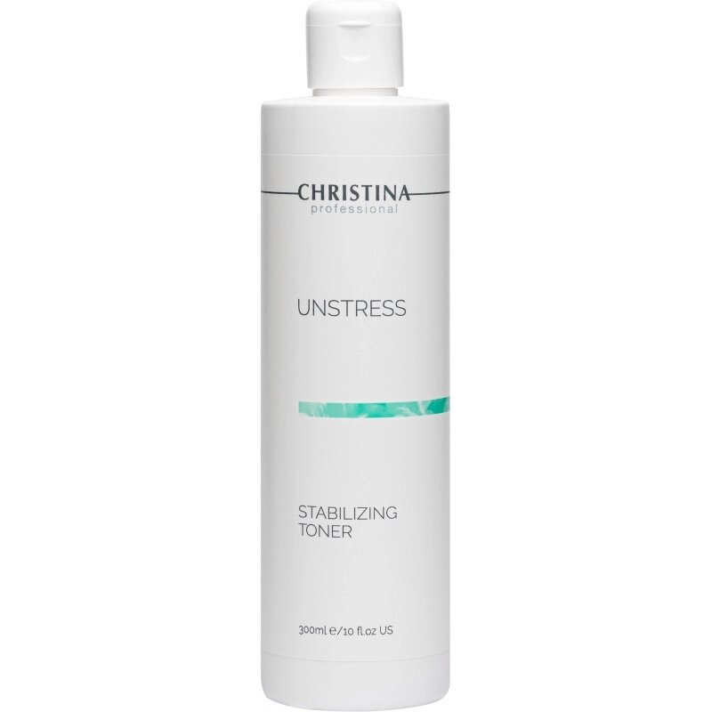 Стабілізувальний тонік Christina Unstress Stabilizing Toner 300 мл від компанії Лікувальна, доглядова та професійна косметика - фото 1