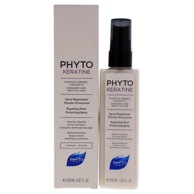 Термозахисний спрей Phyto Phytokeratine Spray Repairing Thermal Protectant Spray 150 мл від компанії Лікувальна, доглядова та професійна косметика - фото 1
