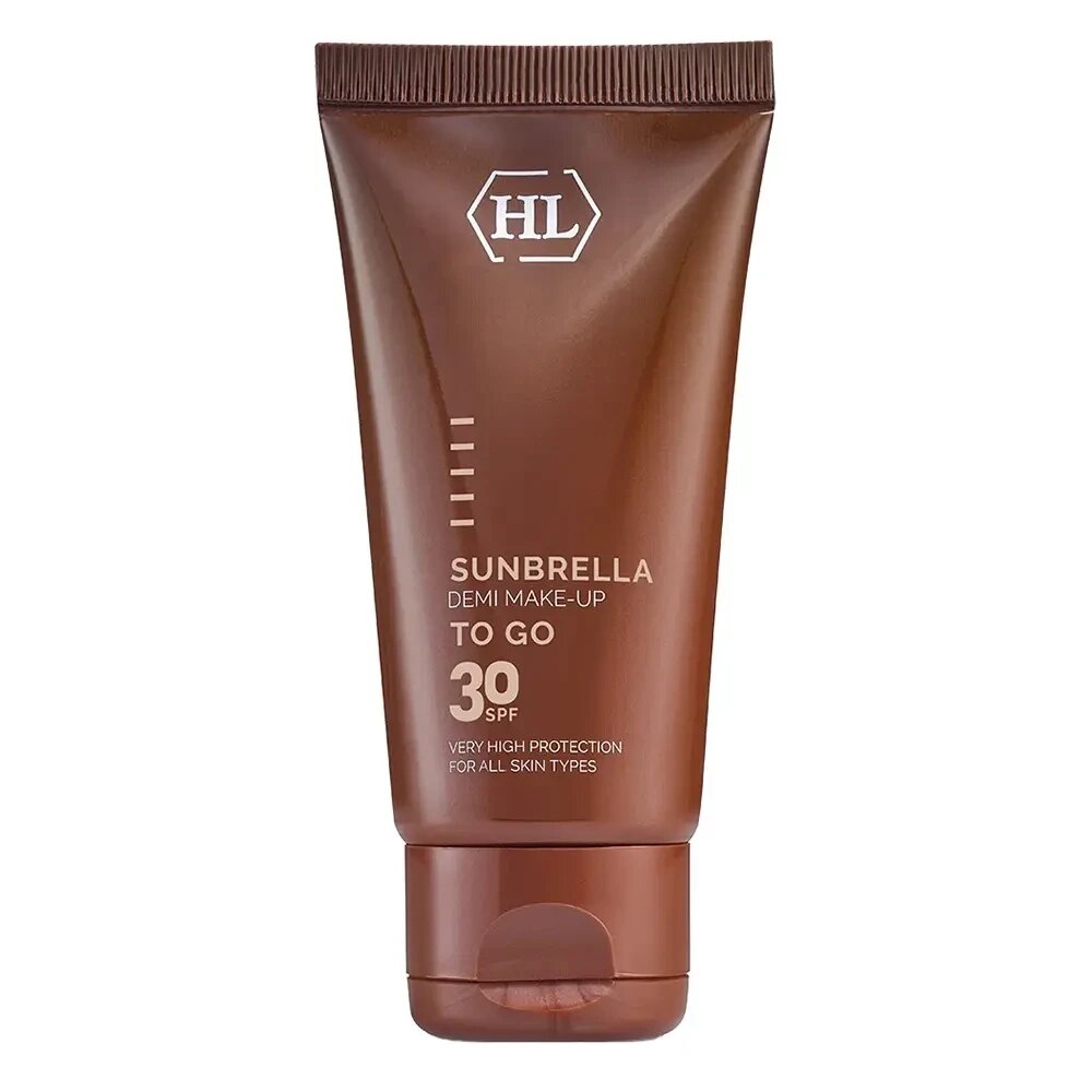 Тонований сонцезахисний крем SPF 30 Holy Land Sunbrella Demi Make-Up Sun Protector SPF 30 50 мл від компанії Лікувальна, доглядова та професійна косметика - фото 1