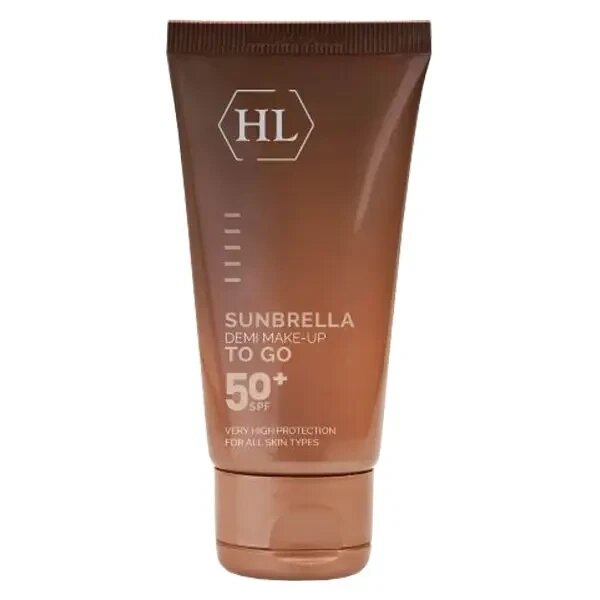 Тонований сонцезахисний крем SPF 50+ Holy Land Sunbrella Demi Make-Up Sun Protector SPF 50+ 50 мл від компанії Лікувальна, доглядова та професійна косметика - фото 1