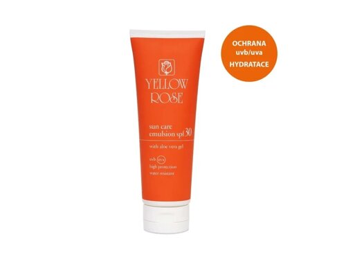 Зволожуюча емульсія із фактором захисту SPF 30 Sun care emulsion SPF 30 Yelow rose 250 мл