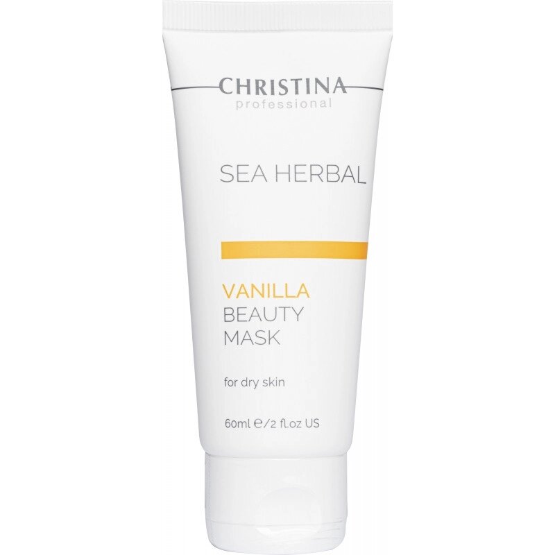 Ванільна маска краси для сухої шкіри Christina Sea Herbal Beauty Mask Vanilla 60 мл від компанії Лікувальна, доглядова та професійна косметика - фото 1