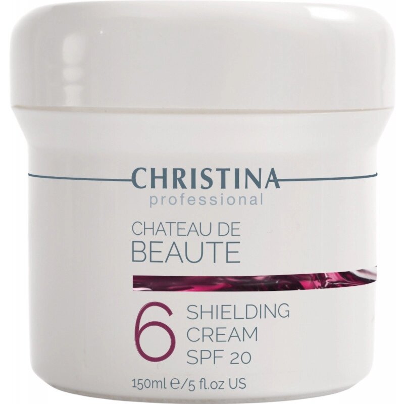 Захисний крем SPF 20 (крок 6) Christina Chateau de Beaute Shielding Cream SPF 20 150 мл від компанії Лікувальна, доглядова та професійна косметика - фото 1