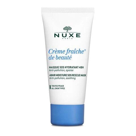 Зволожувальна маска Nuxe Creme Fraiche 48h Moisture SOS Rescue Mask 50 мл від компанії Лікувальна, доглядова та професійна косметика - фото 1