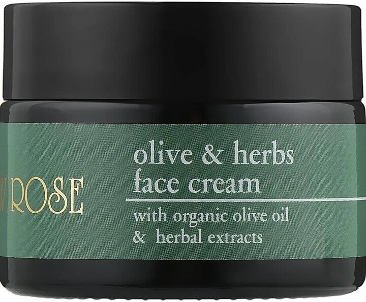 Зволожуючий та поживний крем Olive & Herbs face cream Yellow rose 250 гр від компанії Лікувальна, доглядова та професійна косметика - фото 1