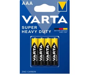 Батарейка Varta R03 AAA (4шт на блістері)