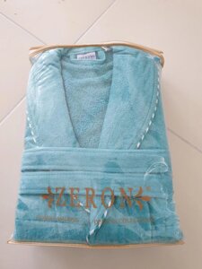 Жіночий халат TM ZERON V. I. P, розмір ХL Блакитний