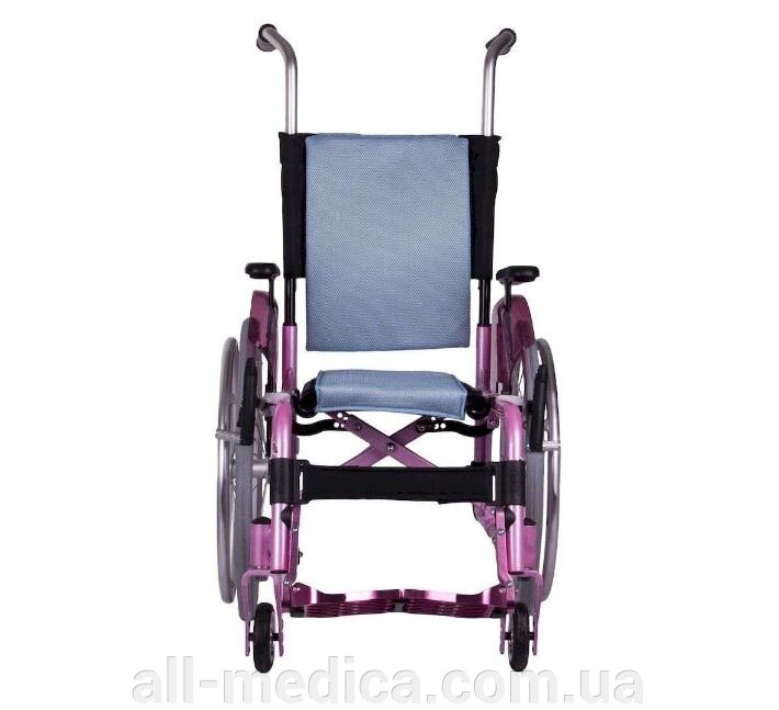Активний інвалідний візок для дітей OSD ADJ Kids Pink від компанії Інтернет-магазин "ALL Medica" - фото 1