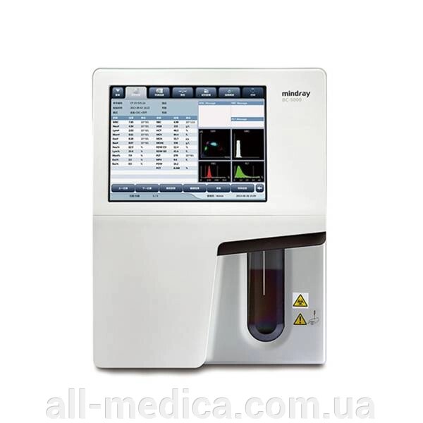 Аналізатор гематологічний автоматичний BC-5000 Mindray від компанії Інтернет-магазин "ALL Medica" - фото 1