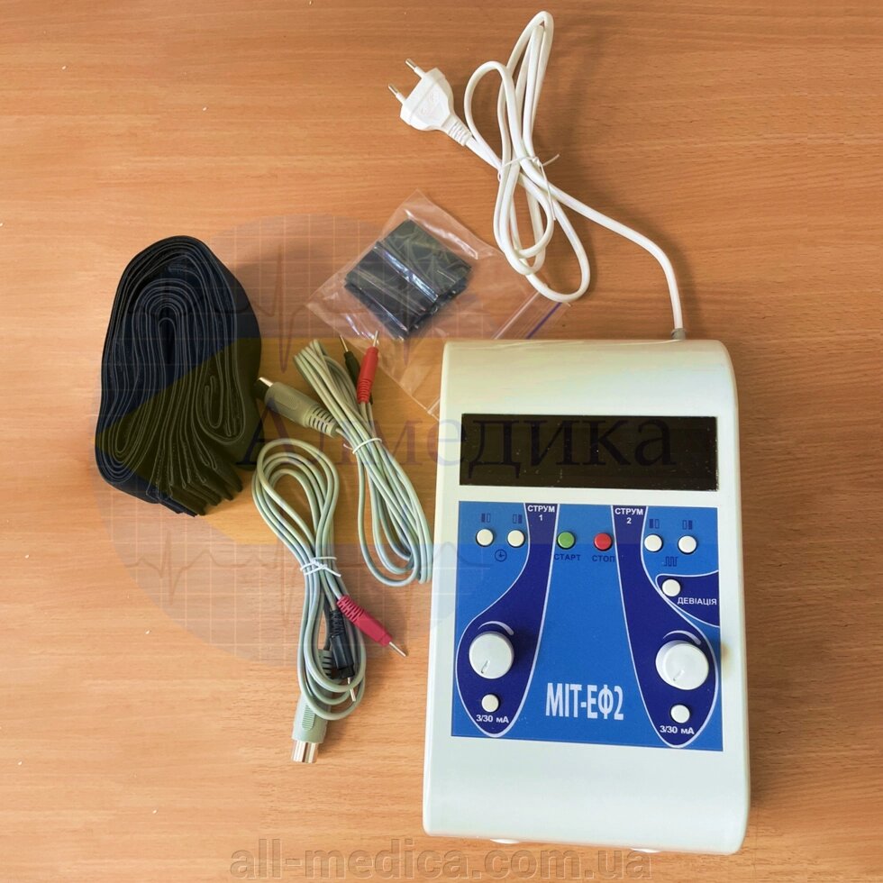 Апарат для електрофорезу МІТ-ЕФ2  2-кан. від компанії Інтернет-магазин "ALL Medica" - фото 1