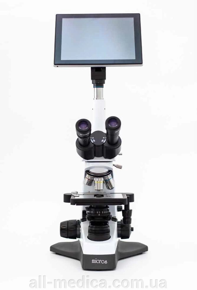 Цифровий LCD мікроскоп Micros MCX100 Lavander від компанії Інтернет-магазин "ALL Medica" - фото 1