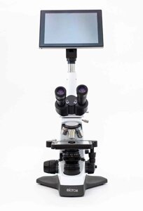 Цифровий LCD мікроскоп Micros MCX100 Lavander