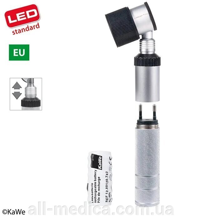 Дерматоскоп KaWe EUROLIGHT D30 LED | 3,5 V від компанії Інтернет-магазин "ALL Medica" - фото 1