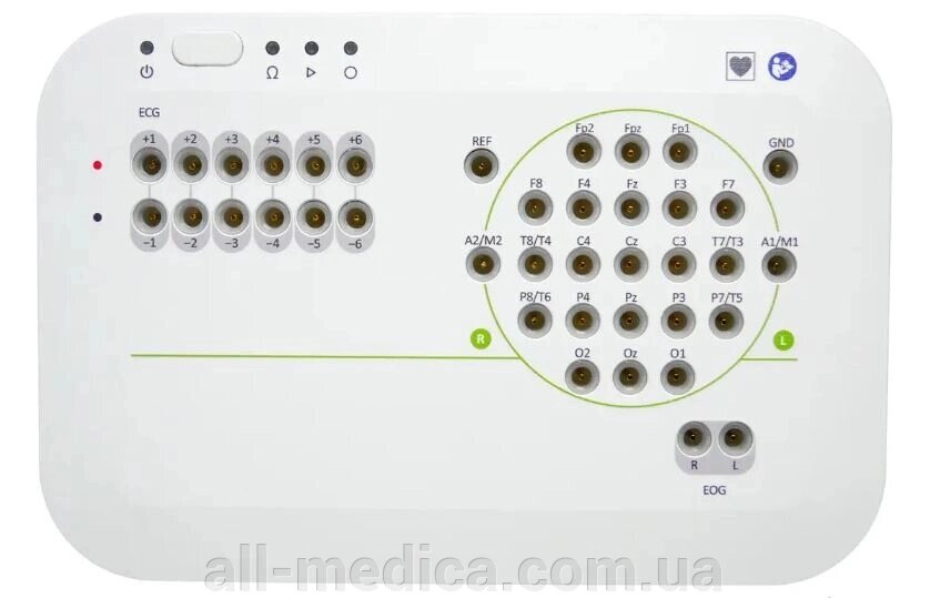 Електроенцефалограф "Сімплекс ЕЕГ-25" ( 25 ЕЕГ-каналів + 6 додаткових диференційних каналів) від компанії Інтернет-магазин "ALL Medica" - фото 1
