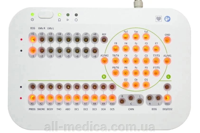 Електроенцефалограф "Сімплекс ЕЕГ-39" ( 39 ЕЕГ-каналів + 8 додаткових диференційних каналів) від компанії Інтернет-магазин "ALL Medica" - фото 1