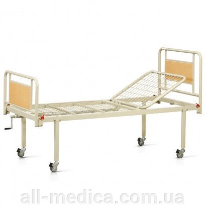 Ліжко функціональне двосекційнe OSD-93V+OSD-90V на колесах від компанії Інтернет-магазин "ALL Medica" - фото 1