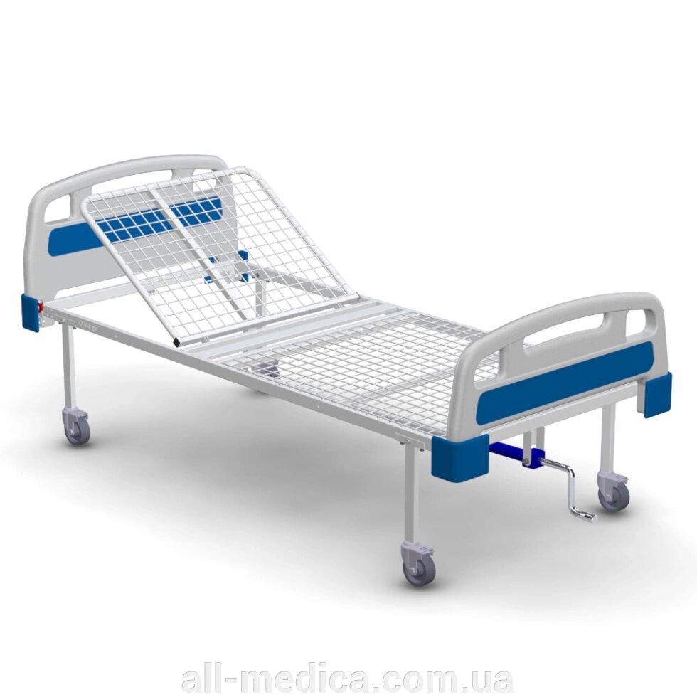Ліжко КФМ-2nb-2 basic  медичне функціональне 2-секційне від компанії Інтернет-магазин "ALL Medica" - фото 1