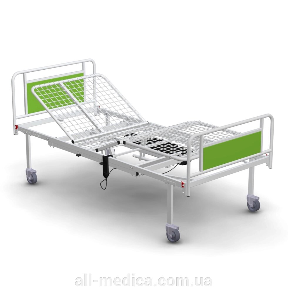 Ліжко КФМ-4nb-e1 медичне функціональне 4-секційне з електроприводом від компанії Інтернет-магазин "ALL Medica" - фото 1