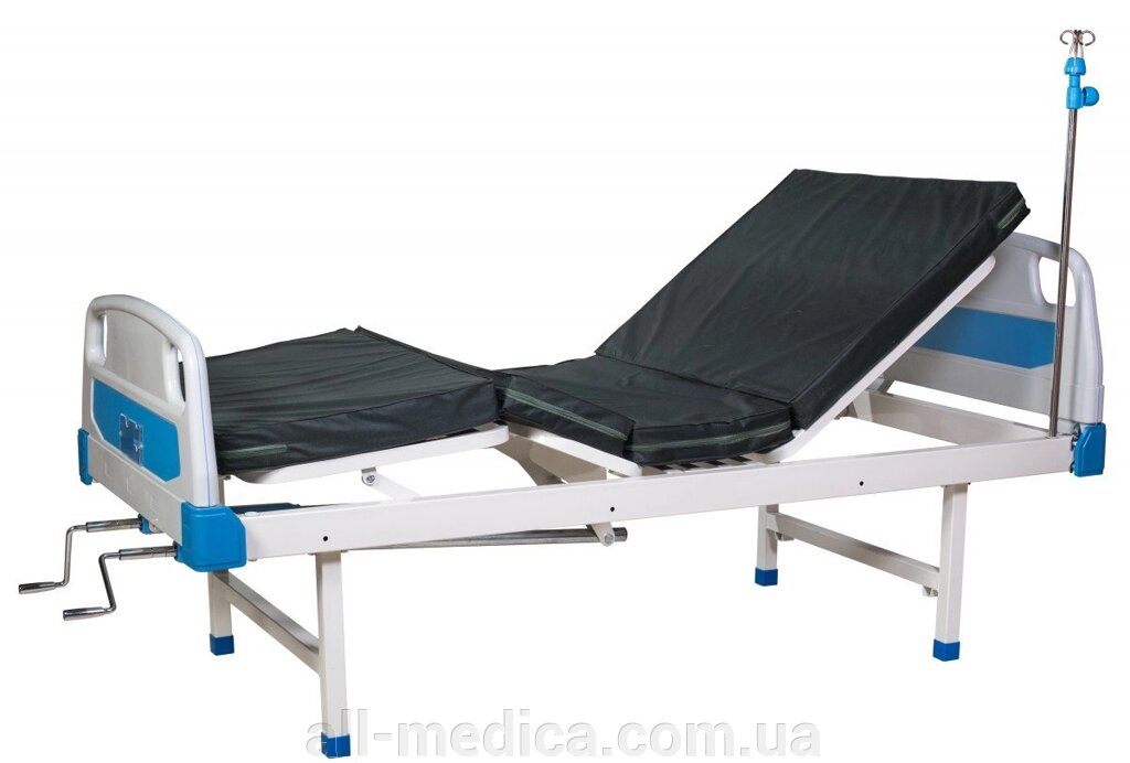 Ліжко медичне А25 (4-секційне, механічне) від компанії Інтернет-магазин "ALL Medica" - фото 1
