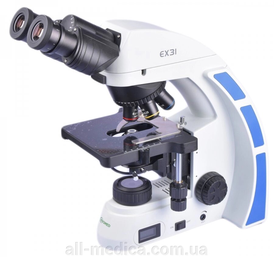 Мікроскоп бінокулярний EX31-B Біомед від компанії Інтернет-магазин "ALL Medica" - фото 1