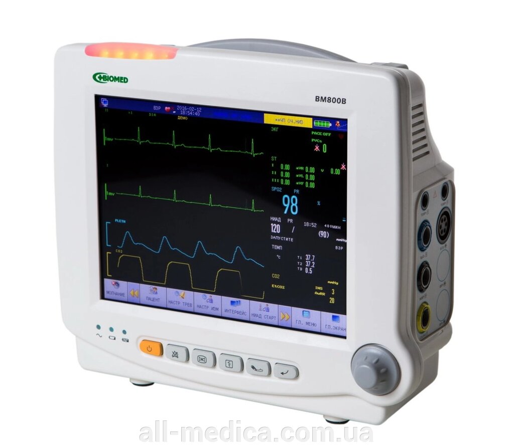 Монiтор пацiента 8000Н ("БIОМЕД" ВМ800В) від компанії Інтернет-магазин "ALL Medica" - фото 1