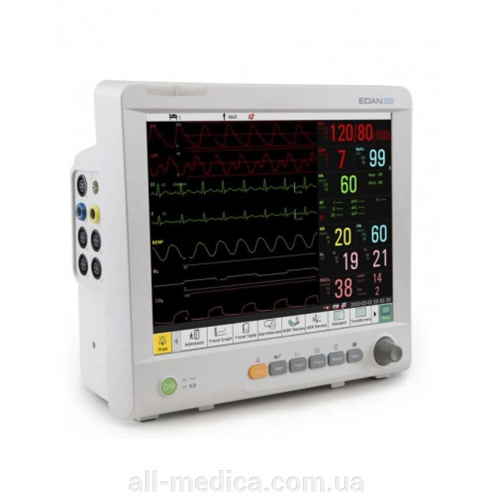 Монітор пацієнта EDAN IM80 з додатковим набором опцій для педіатрії від компанії Інтернет-магазин "ALL Medica" - фото 1