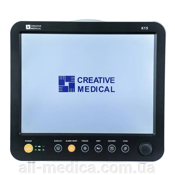 Монітор пацієнта з сенсорним екраном і ETCO2 "15 K15 Creative Medical від компанії Інтернет-магазин "ALL Medica" - фото 1