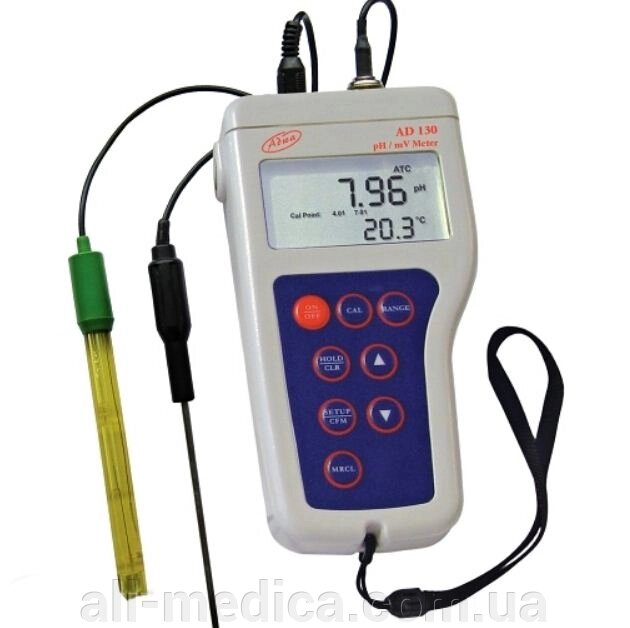 Мультиметр AD130 (pH/ОВП/температура) від компанії Інтернет-магазин "ALL Medica" - фото 1