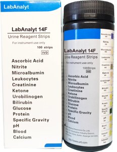 Сечові тест-смужки LabAnalyt 14F