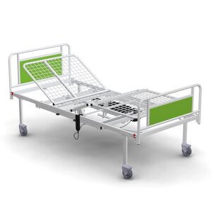 Ліжко медичне з електроприводом 4х секційне КФМ-4nb-e1