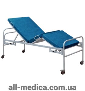 Ліжко медичне функціональне трисекційне з матрацем КФ-3M - замовити