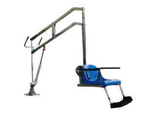 Підйомник реабілітаційний стаціонарний з електроприводом для басейнів ПГР-120ЕО