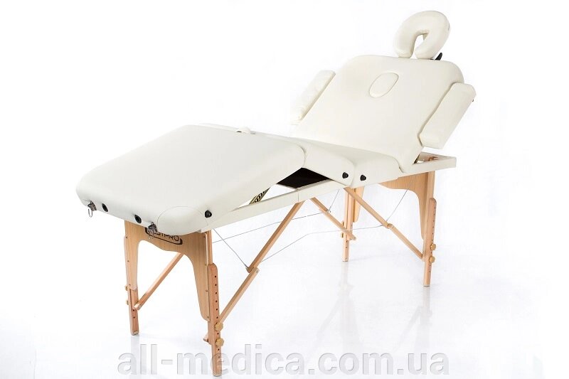 Restpro vip 4 бежевий переносний масажний стіл (кушетка) від компанії Інтернет-магазин "ALL Medica" - фото 1