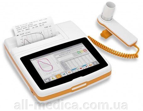 Спірометр SpiroLab + SpO2 (з одноразовим турбінним датчиком) від компанії Інтернет-магазин "ALL Medica" - фото 1