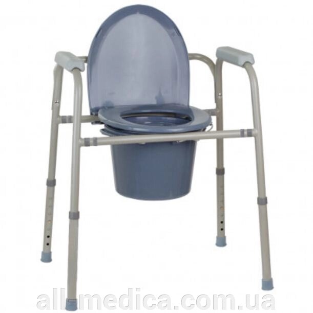 Сталевий розбірний стілець-туалет OSD-BL710112 від компанії Інтернет-магазин "ALL Medica" - фото 1