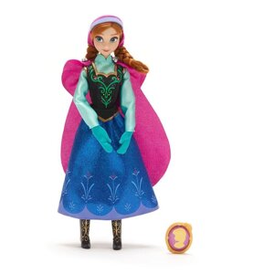 Лялька Анна Дісней з кулоном підвіскою класична Anna Classic Doll with Pendant - Frozen