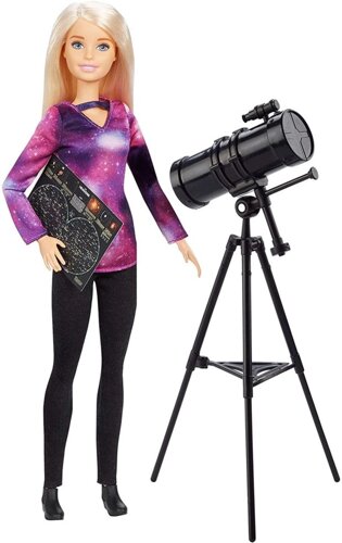 Лялька Барбі Астрофізик Barbie Astrophysicist National Geographic Doll з телескопом астролог оригінал