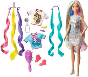 Лялька Барбі фантастичні волосся Barbie Fantasy Hair Doll Blonde єдиноріг русалочка оригінал