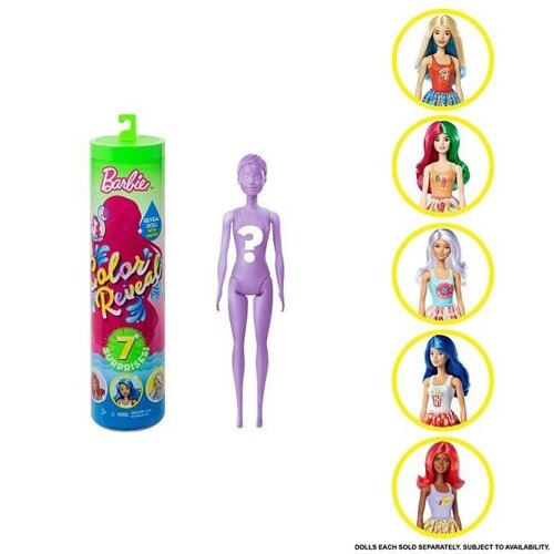 Barbie color reveal foodie series dolls online
