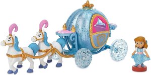 Лялька Попелюшка міні аніматор з каретою Дісней Disney Animators 'Collection Littles Cinderella Mini Set